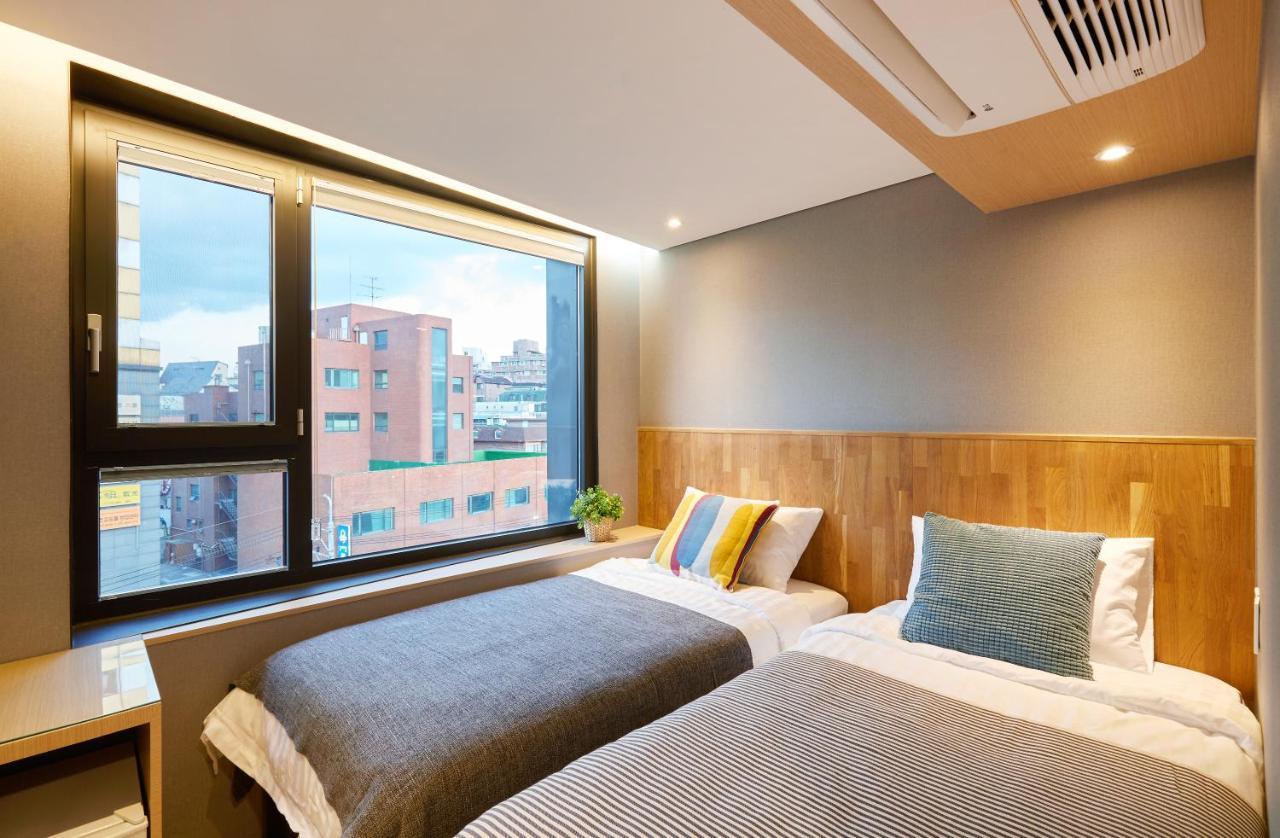 Hostel Cleo Seoul Hongdae Экстерьер фото